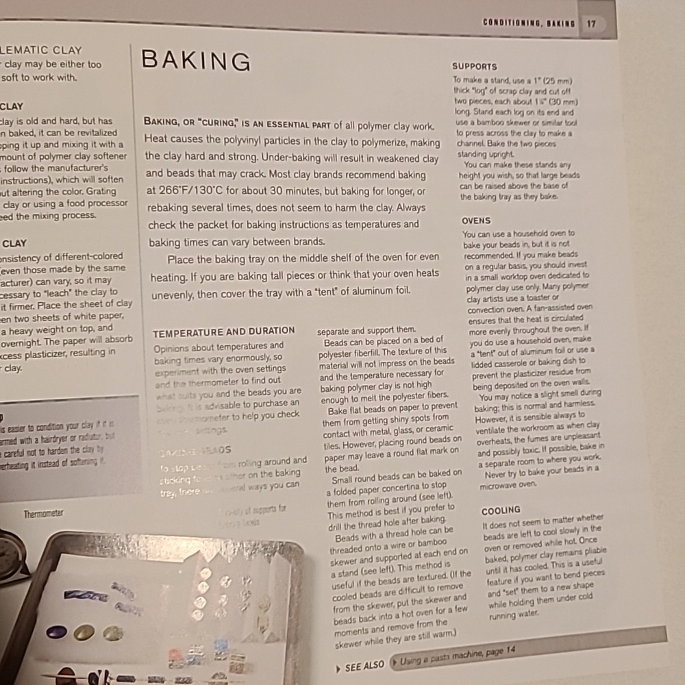 Making Polymer Clay Beads Step Book By Step Book By Carol Blackburn Jewelry - Picture 6 of 16